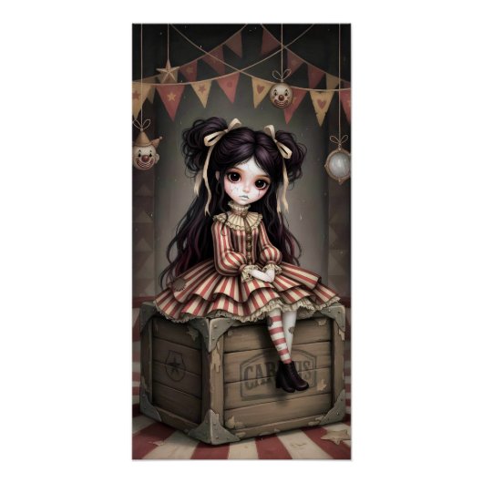 Whimsical Dark Circus Doll ポスター (正面)