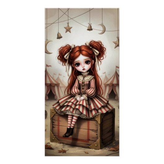 Whimsical Dark Circus Doll ポスター (正面)