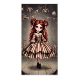 Whimsical Dark Circus Doll ポスター