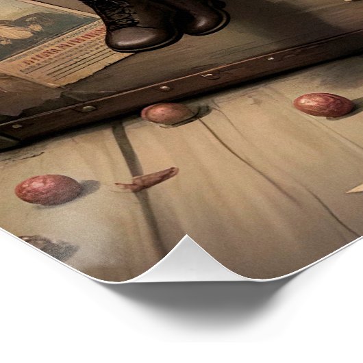 Whimsical Dark Circus Doll ポスター (コーナー)