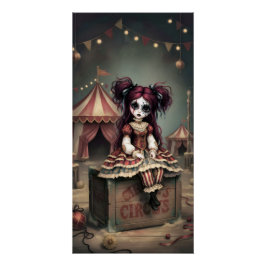 Whimsical Dark Circus Doll ポスター