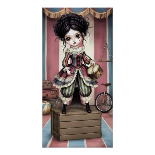 Whimsical Dark Circus Doll ポスター (正面)