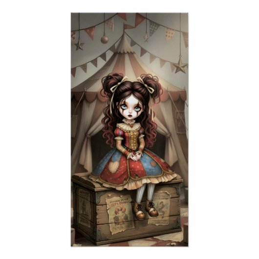 Whimsical Dark Circus Doll ポスター (正面)