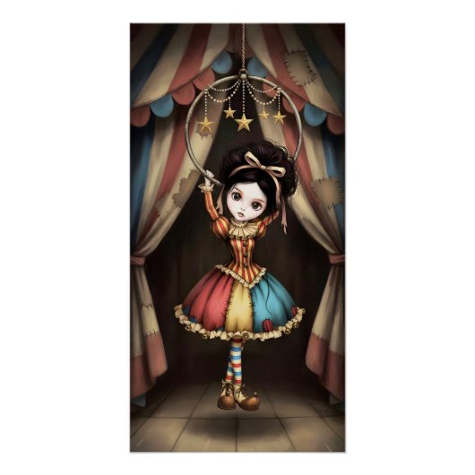 Whimsical Dark Circus Doll ポスター (正面)