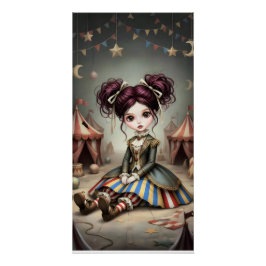 Whimsical Dark Circus Doll ポスター