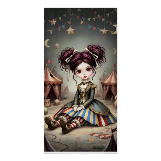 Whimsical Dark Circus Doll ポスター (正面)