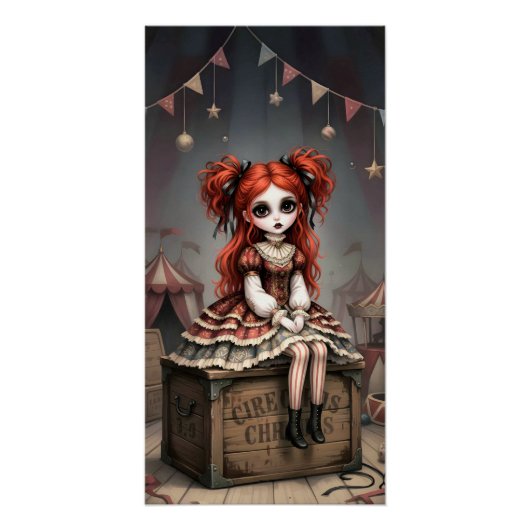 Whimsical Dark Circus Doll ポスター (正面)