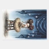 Whimsical Dark Circus Doll ラッピングペーパーシート (正面)