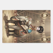 Whimsical Dark Circus Doll ラッピングペーパーシート (正面3)