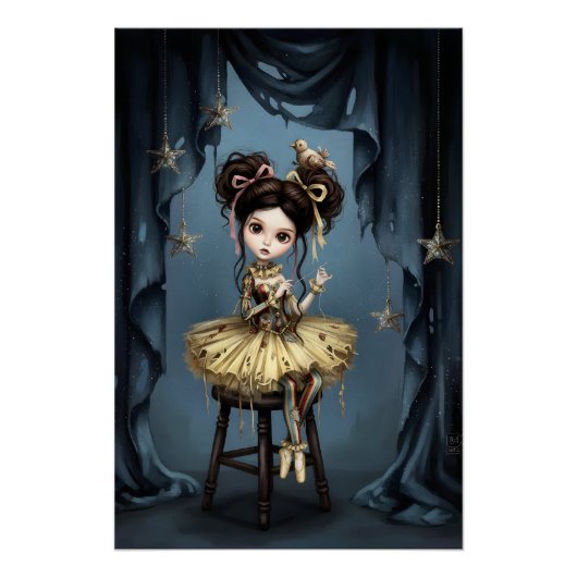 Whimsical Dark Circus Doll Poster ポスター (正面)
