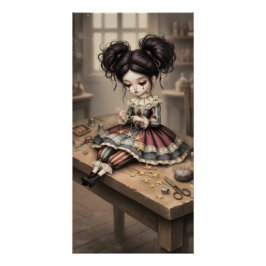 Whimsical Dark Circus Doll Poster ポスター