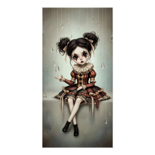 Whimsical Dark Circus Doll Poster ポスター (正面)