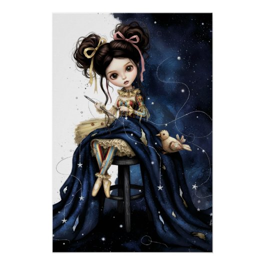 Whimsical Dark Circus Doll Poster ポスター (正面)