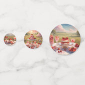 Whimsical decadent Strawberry Shortcake party コンフェッティ (正面)