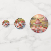 Whimsical decadent Strawberry Shortcake party コンフェッティ (裏面)