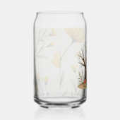 Whimsical Deer & Hedgehog Printed Can Glass ガラス缶 (右)
