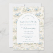 Whimsical Dinosaur Baby Shower 招待状 (正面)