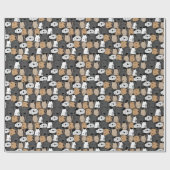  whimsical Dogsの不思議な世界 ラッピングペーパー (フラット)