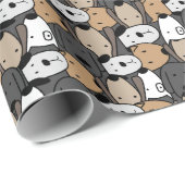  whimsical Dogsの不思議な世界 ラッピングペーパー (ロールコーナー)