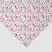 Whimsical Donkey Christmas Tissue Paper 薄葉紙 (詳細)