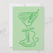 Whimsical Doodle A Tini Bit Older 21st Birthday 招待状 (裏面)