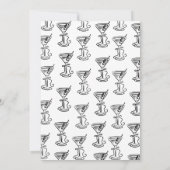 Whimsical Doodle A Tini Bit Older 21st Birthday 招待状 (裏面)