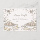 Whimsical Doodle Little Meatball Diapper Raffle エンクロージャーカード (正面)