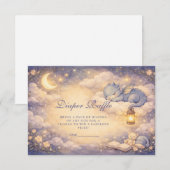 Whimsical Dragon Fantasy Diapper Raffle エンクロージャーカード (正面/裏面)