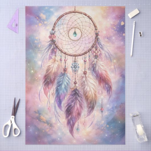Whimsical Dreamcatcher Decoupage 薄葉紙 (クラフト)