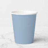 Whimsical Dusty Blue Oh Boy Shower Paper Cups 紙コップ (裏面)