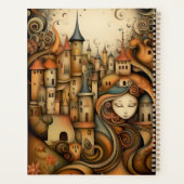 Whimsical Earth Tone Village プランナー手帳 (裏面)