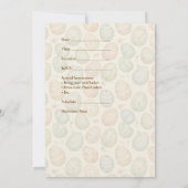 Whimsical Easter Bunny & Fox Party Invitation 招待状 (裏面)