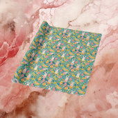 Whimsical Easter Bunny Spring Meadow Botanical ラッピングペーパー