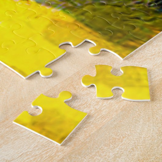 Whimsical Easter Greetings: Rider on Giant Chick ジグソーパズル (側面)