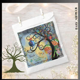 Whimsical Elf Gender Reveal Baby Shower Custom フェイバーバッグ