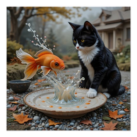 Whimsical Embroidered Encounter ポスター (正面)