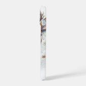 Whimsical Enchanted Fawn Portrait iPhone 15ケース (左側面)