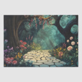 Whimsical Enchanted Forest Pathway 薄葉紙 (正面)