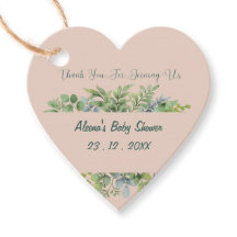 Whimsical Eucalyptus Baby Shower Personalized 