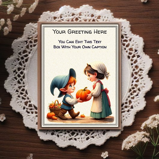 Whimsical Everyday Sentiment Storybook Art   ポストカード