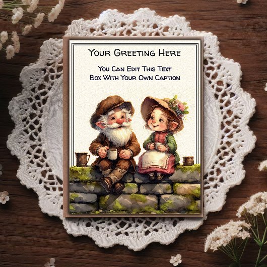 Whimsical Everyday Sentiment Storybook Art   ポストカード