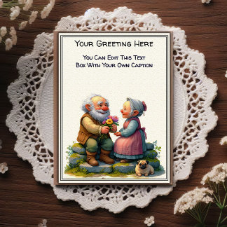 Whimsical Everyday Sentiment Storybook Art   ポストカード