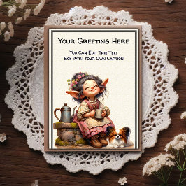  whimsical everyday sentiment storybook art   ポストカード