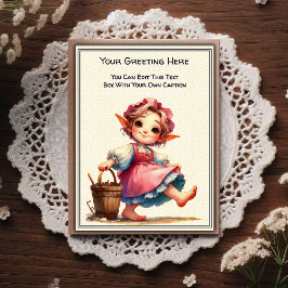 Whimsical Everyday Sentiment Storybook Art   ポストカード