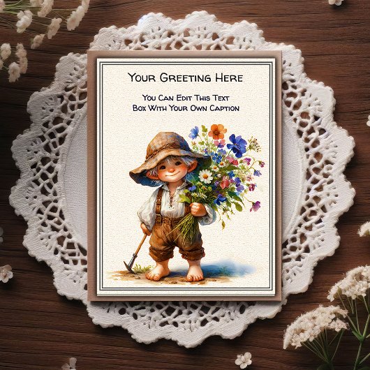 Whimsical Everyday Sentiment Storybook Art   ポストカード