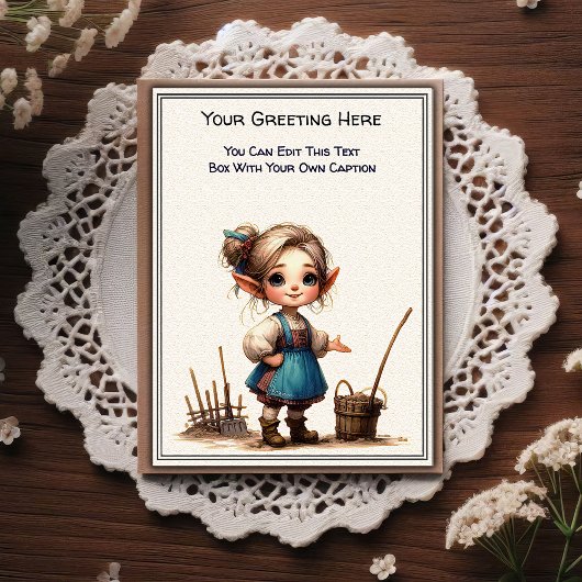 Whimsical Everyday Sentiment Storybook Art   ポストカード