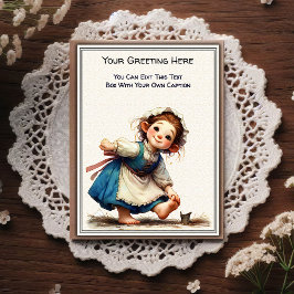 Whimsical Everyday Sentiment Storybook Art   ポストカード