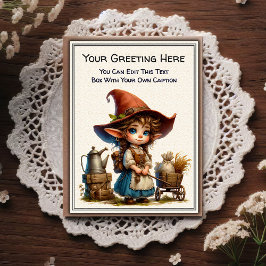 Whimsical Everyday Sentiment Storybook Art   ポストカード