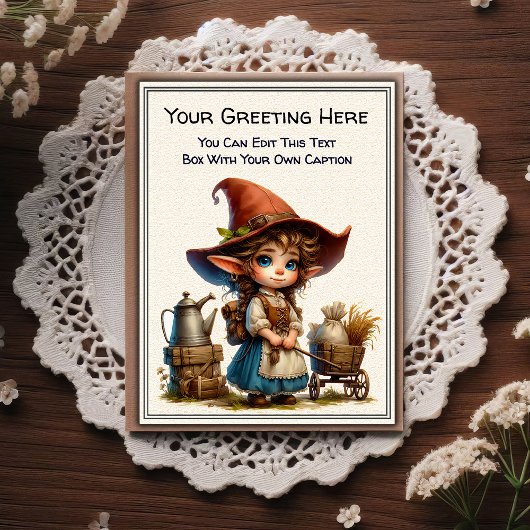 Whimsical Everyday Sentiment Storybook Art   ポストカード