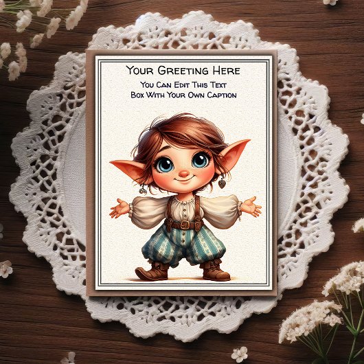 Whimsical Everyday Sentiment Storybook Art   ポストカード